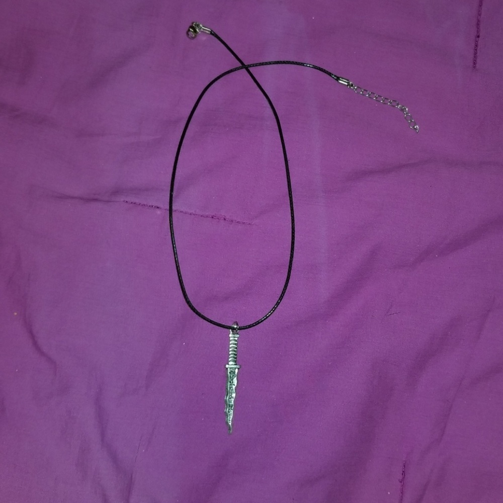 Supernatural Knife necklace